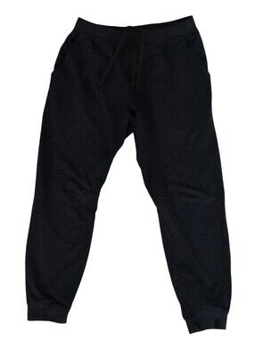 Lululemon Team Canada Olimpic Men's Pants City Sweat  Black Jogger Pull On! L